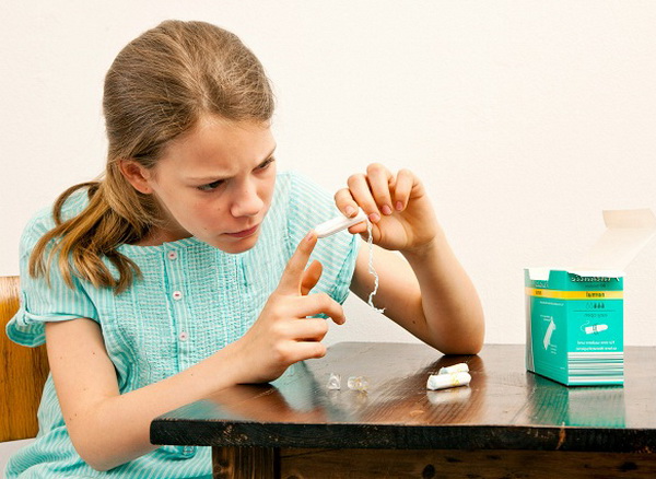 Средства гигиены для девочек