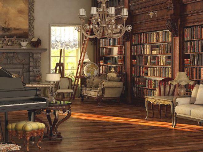 Английский стиль в интерьере 10