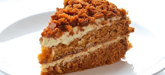 бисквитный медовик