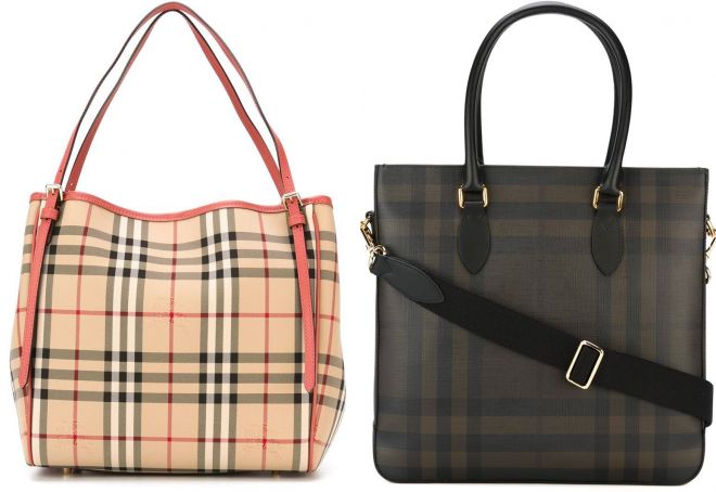 Сумка в клетку Burberry