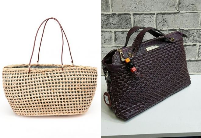 Плетеная сумка Burberry