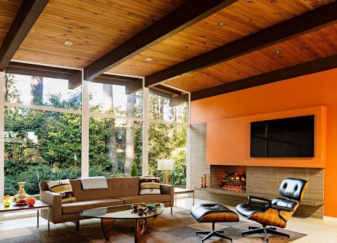 цвет стен в гостиной 11