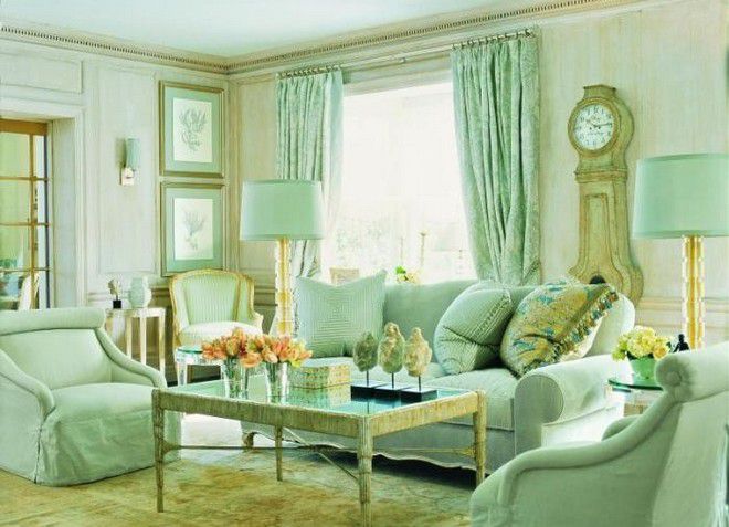 цвет стен в гостиной 13