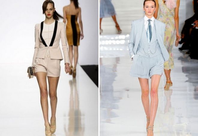 деловой костюм с шортами деловой костюм с шортами