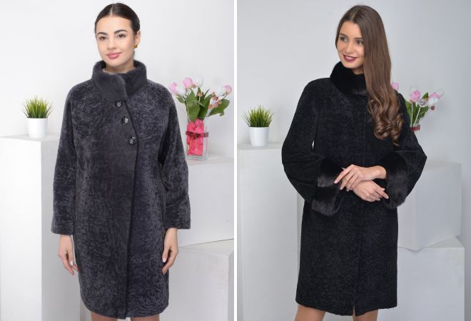 демисезонное пальто с меховым воротником демисезонное пальто с меховым воротником