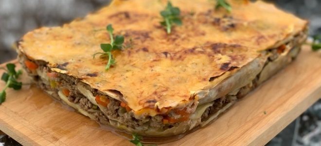 капустная лазанья капустная лазанья