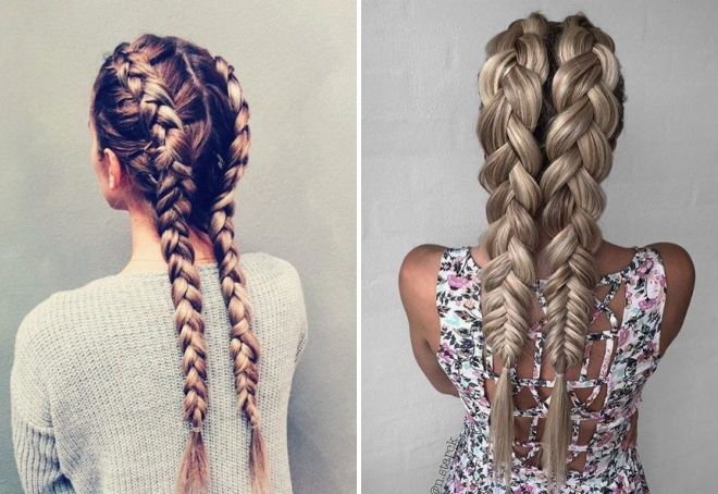 красивые две косы красивые две косы