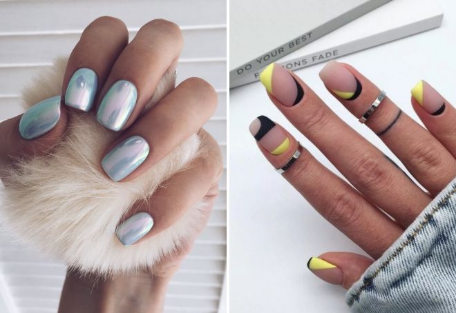 летний маникюр на квадратные ногти летний маникюр на квадратные ногти