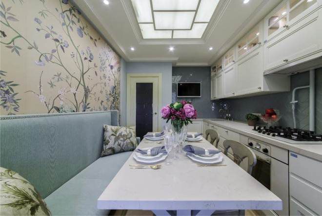 отделка кухни обоями отделка кухни обоями