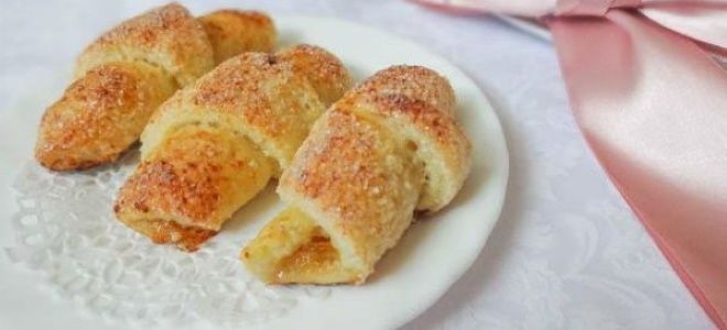 песочные рогалики с творогом песочные рогалики с творогом