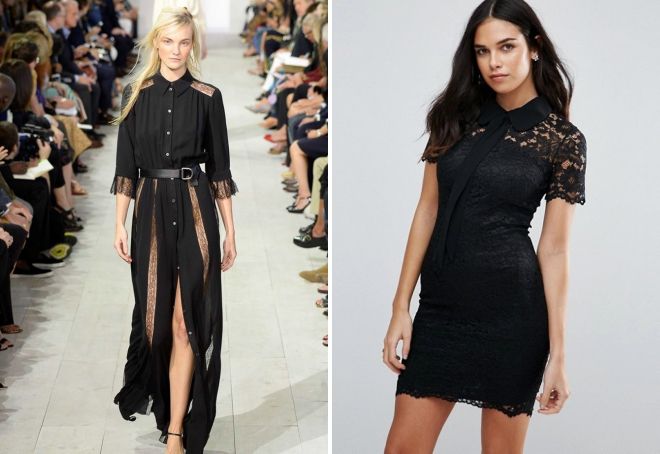 платье рубашка с кружевом платье рубашка с кружевом