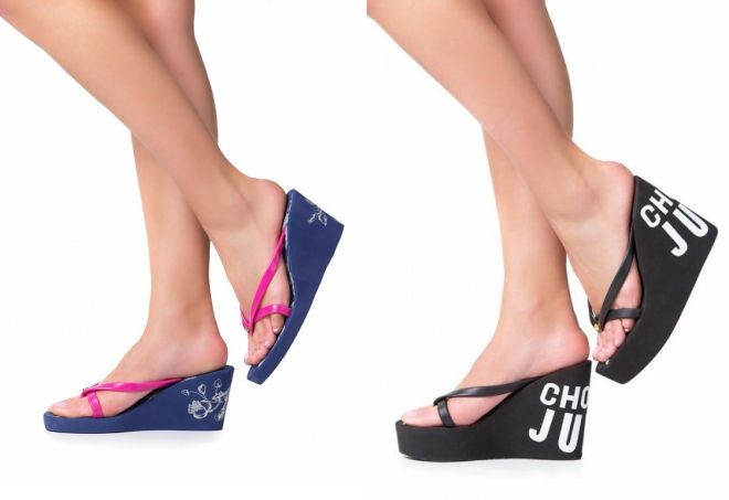 пляжная обувь на танкетке пляжная обувь на танкетке