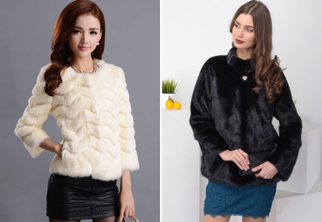 полушубок из кролика полушубок из кролика