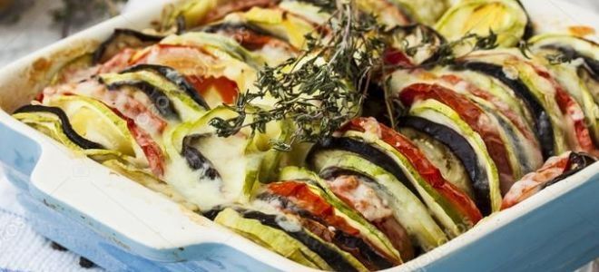 рататуй в духовке рататуй в духовке