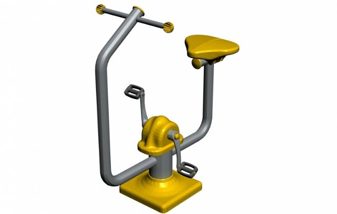 уличный тренажер велосипед уличный тренажер велосипед