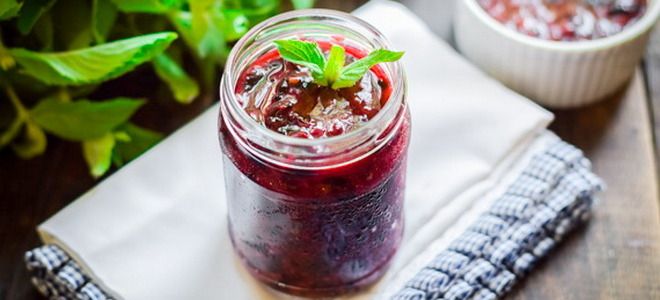 варенье из красной смородины с мятой варенье из красной смородины с мятой