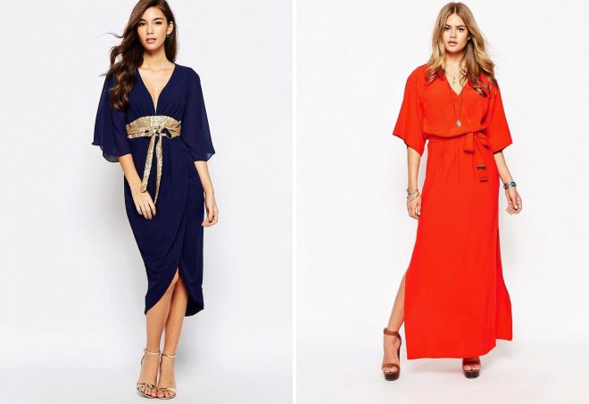 вечернее платье кимоно вечернее платье кимоно