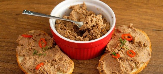 вкусный паштет из куриной печени вкусный паштет из куриной печени
