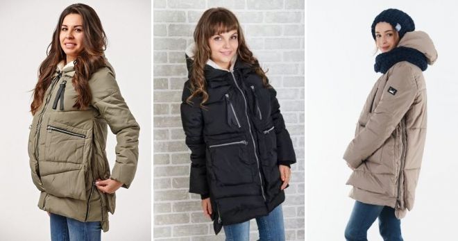 Зимняя куртка-трансформер для беременных Зимняя куртка-трансформер для беременных