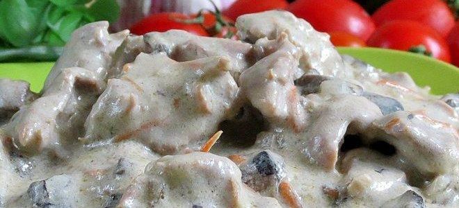 как приготовить куриные желудки в майонезе как приготовить куриные желудки в майонезе