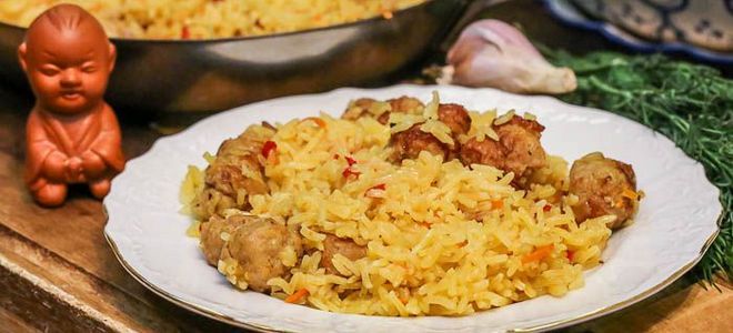 купаты с рисом на сковороде купаты с рисом на сковороде