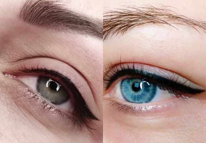 межресничка со стрелкой межресничка со стрелкой