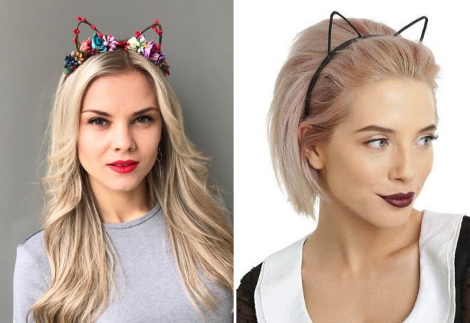 прически с ободком ушками прически с ободком ушками