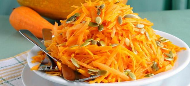 фото11 салат из свежей тыквы для похудения
