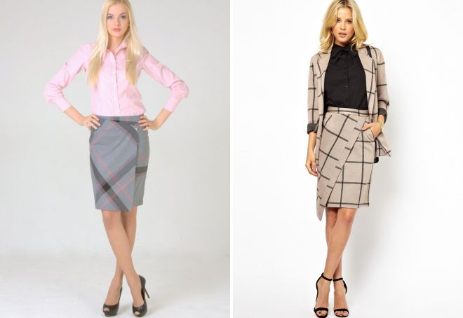 юбка карандаш с запахом юбка карандаш с запахом