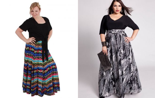 длинные летние юбки для полных длинные летние юбки для полных