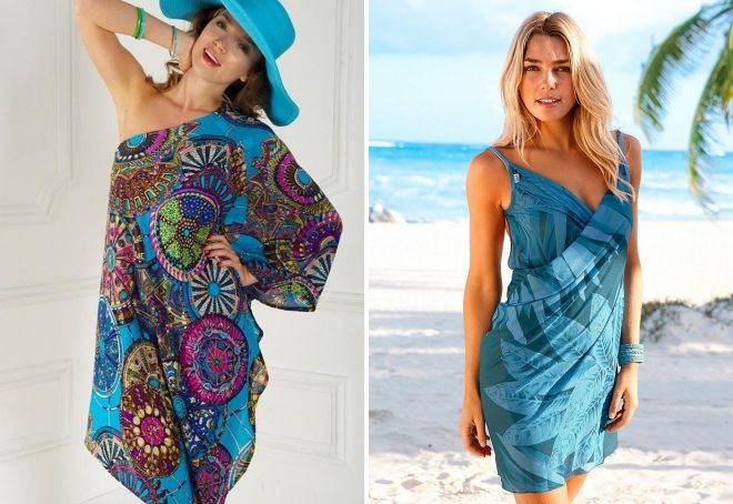 как завязать парео в виде блузки как завязать парео в виде блузки