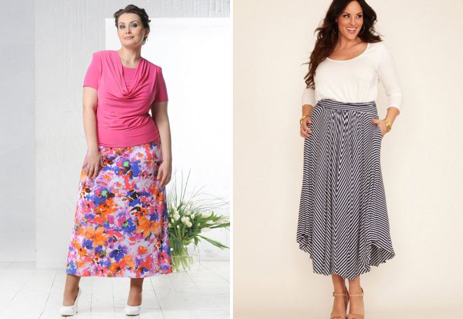 летние юбки для полных летние юбки для полных