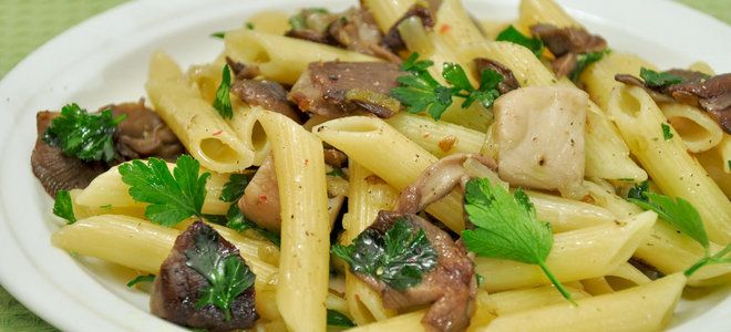 рецепт грибов с макаронами на сковороде рецепт грибов с макаронами на сковороде