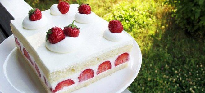 японский клубничный торт японский клубничный торт