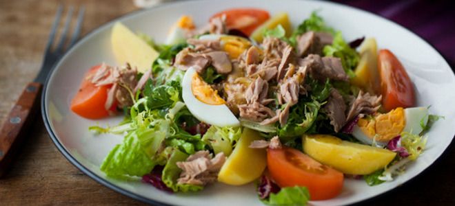 фото13 салат с тунцом для похудения