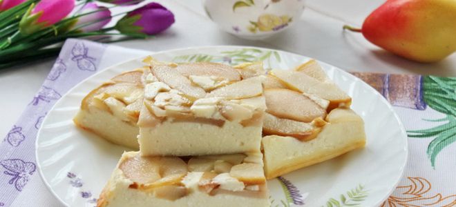 фото13 творожная запеканка с грушей пп