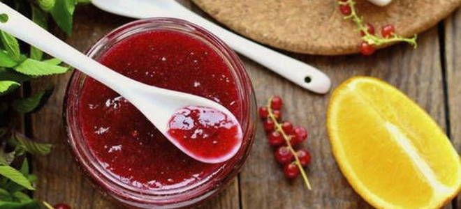 варенье из красной смородины с апельсином варенье из красной смородины с апельсином