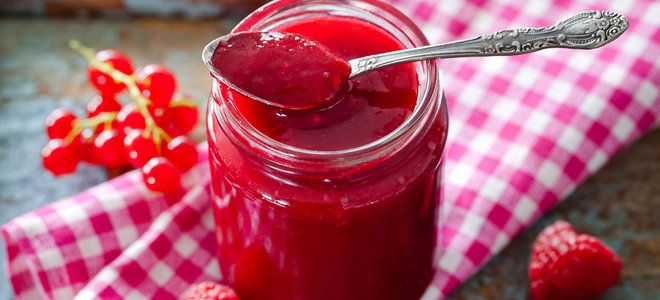 варенье из красной смородины и малины варенье из красной смородины и малины