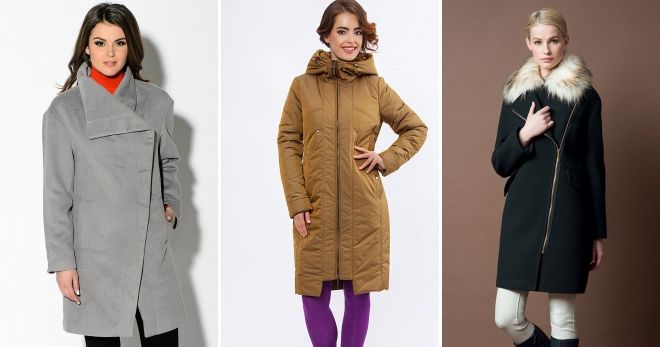 Женское драповое пальто на молнии Женское драповое пальто на молнии