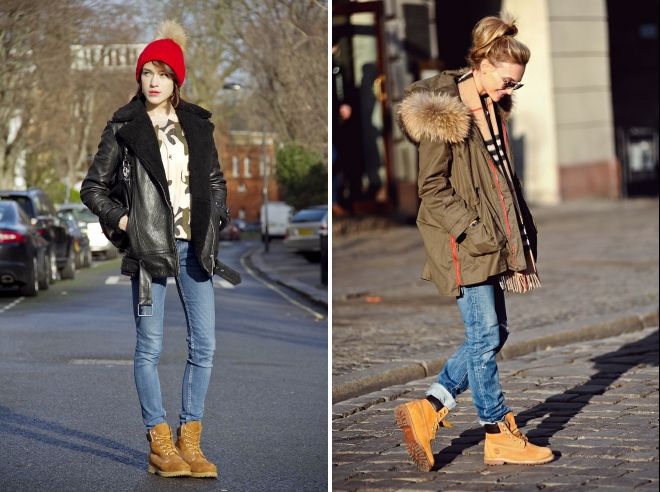 зимние джинсы с ботинками зимние джинсы с ботинками