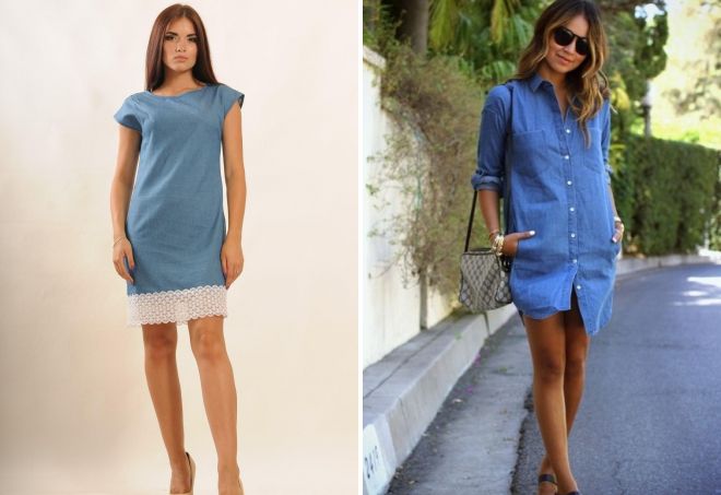 голубое джинсовое платье голубое джинсовое платье