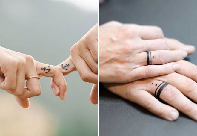 парные тату на пальцах парные тату на пальцах