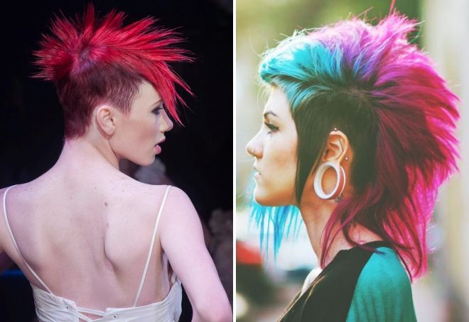 разноцветный ирокез разноцветный ирокез