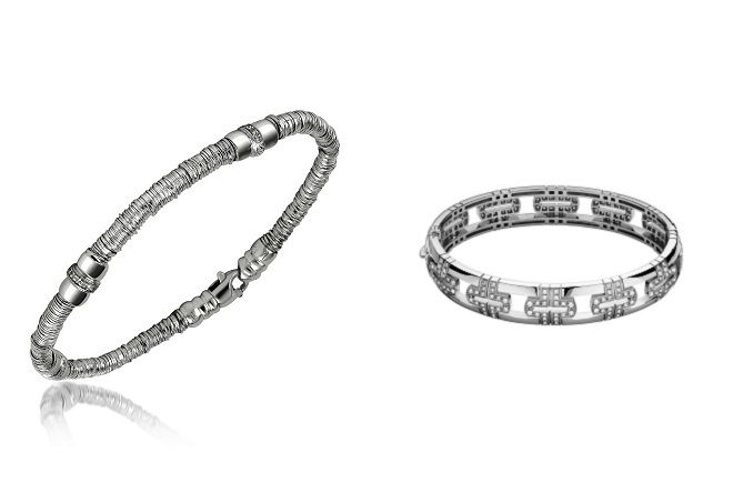 женский браслет из белого золота женский браслет из белого золота