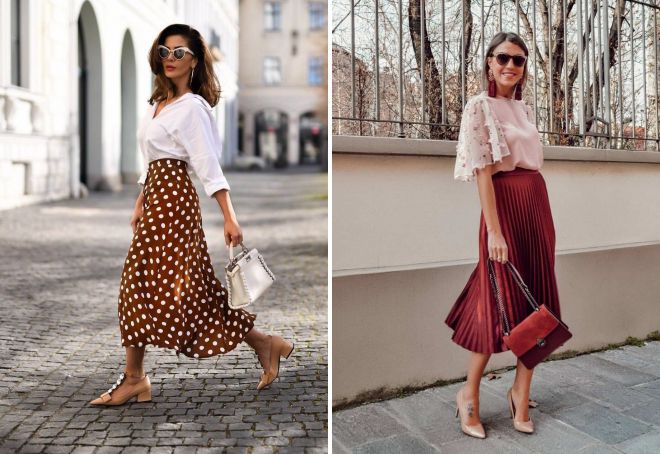 с чем носить юбку миди летом с чем носить юбку миди летом