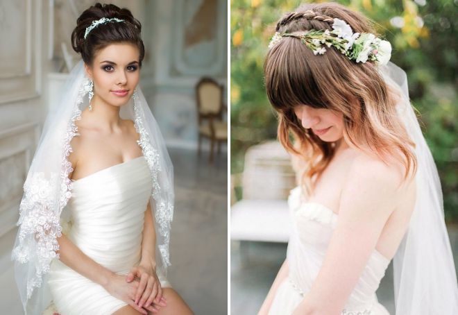 свадебные прически с ободком свадебные прически с ободком