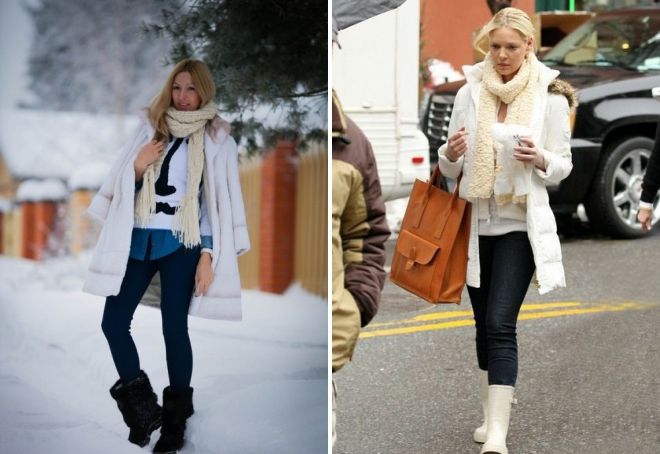 дутики с пуховиком до колена дутики с пуховиком до колена