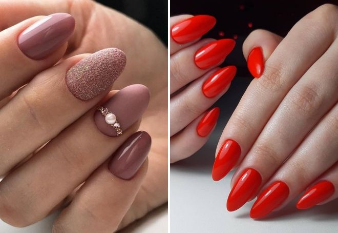 оригинальный однотонный маникюр оригинальный однотонный маникюр