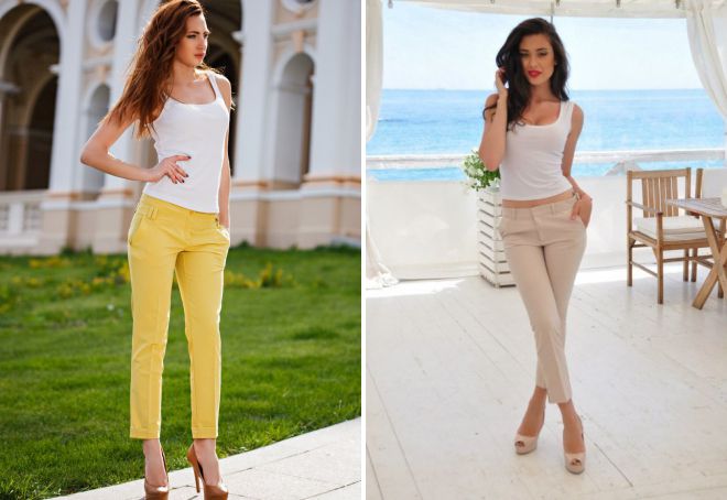 с чем носить короткие брюки летом с чем носить короткие брюки летом