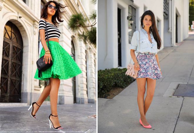 с чем носить короткую юбку летом с чем носить короткую юбку летом